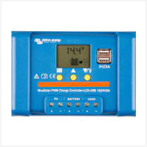 Victron Energy BlueSolar PWM-LCD&USB  12/24v -30A