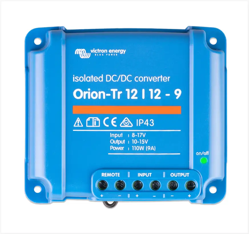 Product: Victron Energy Orion-Tr 12/12-9A (110W) Isolated DC-DC converter