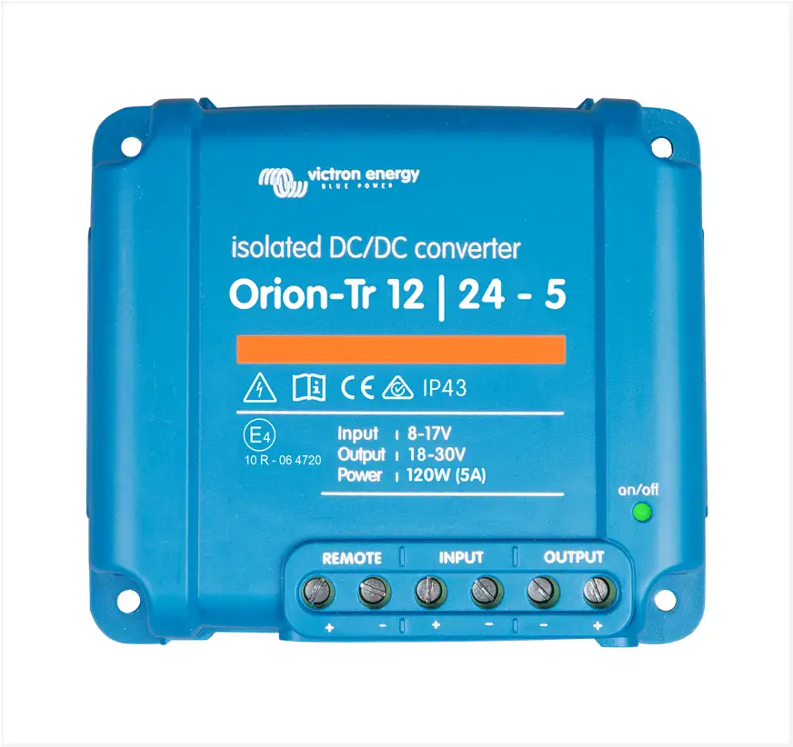 Product: Victron Energy Orion-Tr 12/24-5A (120W) Isolated DC-DC converter