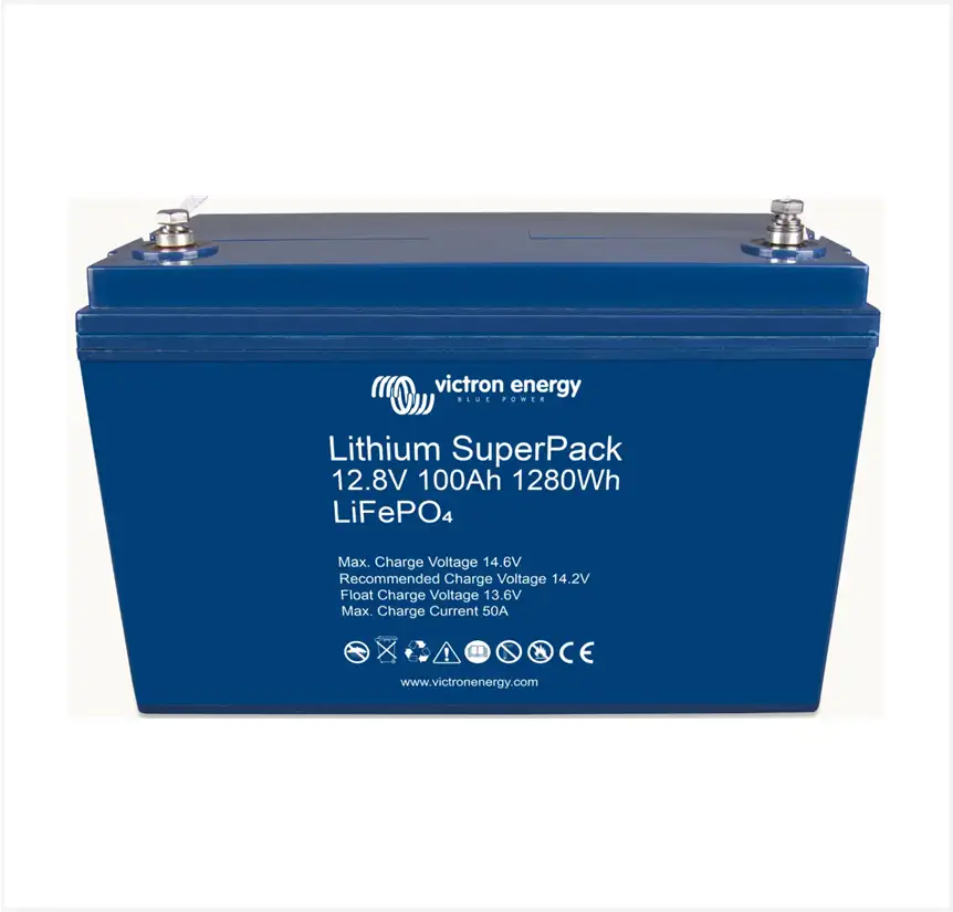 Product: Victron Energy Lithium SuperPack 12,8V/100Ah-a (M8)
