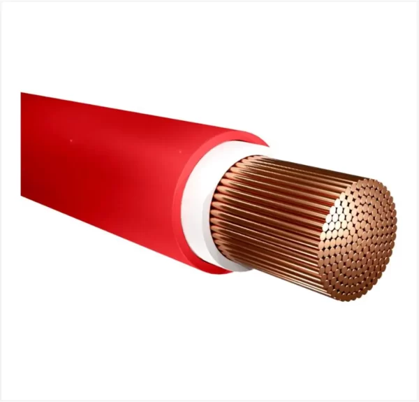 Battery Cable 185mm Red