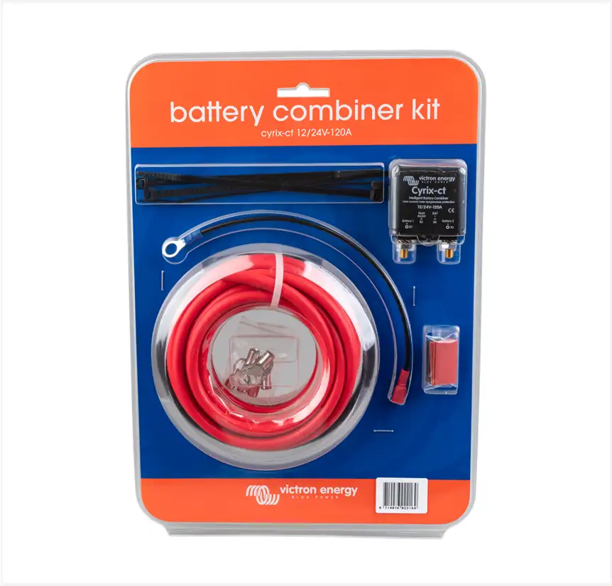 Product: Victron Energy Cyrix-ct 12/24V-120A Battery Combiner Kit Retail