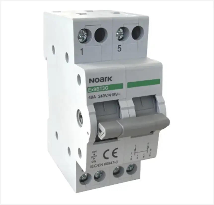 Product: Noark Changeover Switch 63A 2P Din-Rail