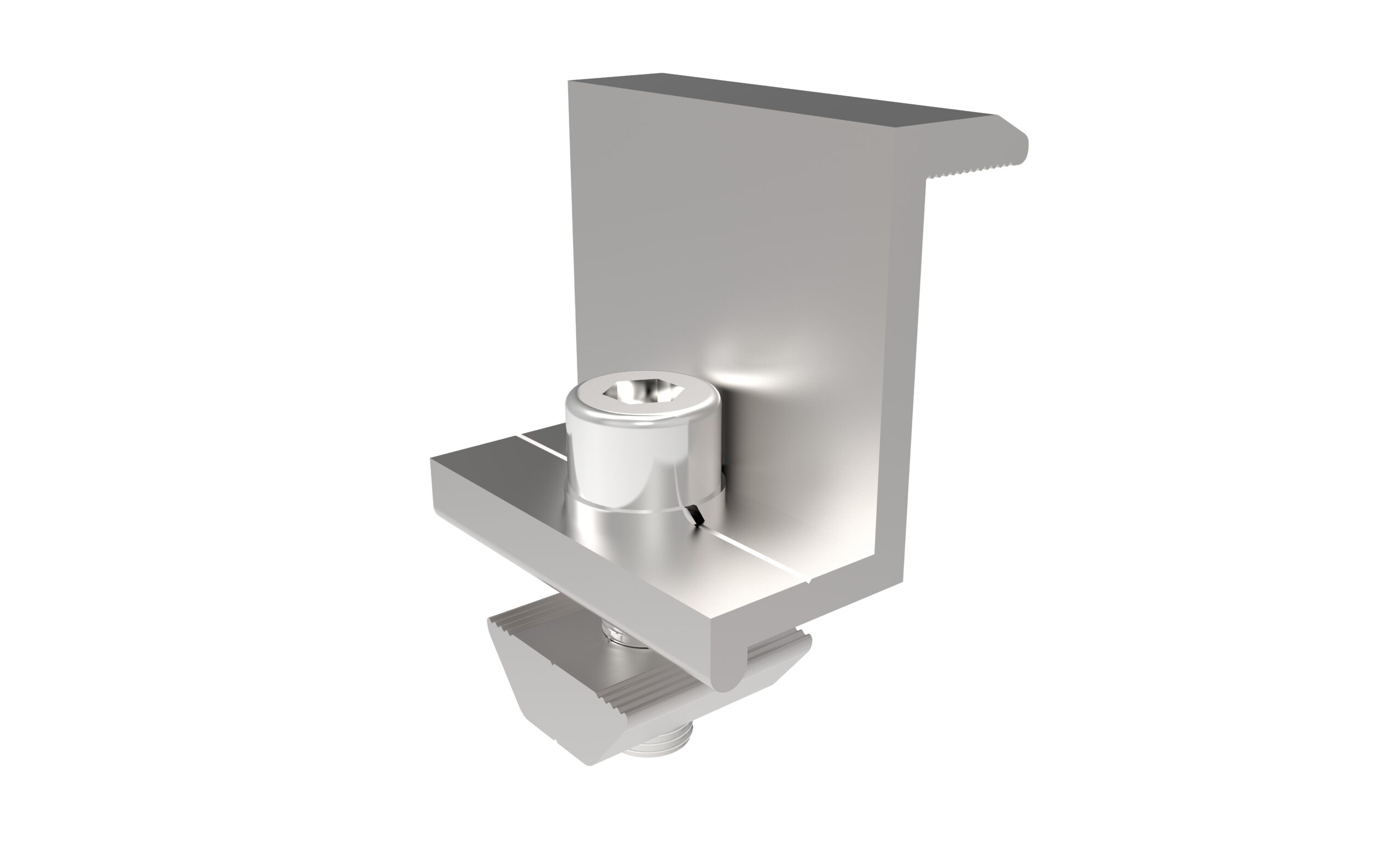 Product: Lumax End Clamp for 30mm framed panels with double pins