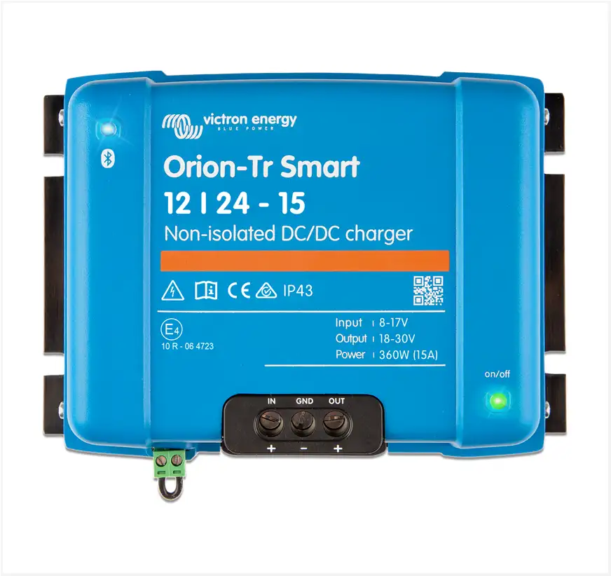 Product: Victron Energy Orion-Tr Smart 12/24-15A (360W) Non-isolated DC-DC charger