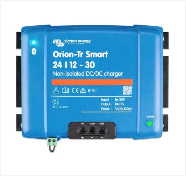 Victron Energy  Orion-Tr Smart 24/12-30A (360W) Non-isolated DC-DC charger