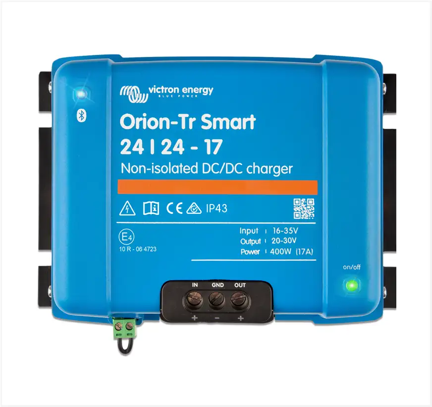 Product: Victron Energy Orion-Tr Smart 24/24-17A (400W) Non-isolated DC-DC charger