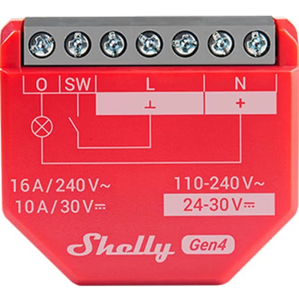 Shelly 1PM Gen4 compact smart switch