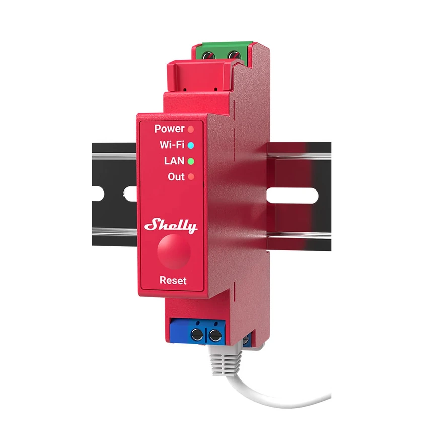 Product: Shelly Pro 1PM DIN-Rail Mountable Wi-Fi Relay For One Channel Of 16A