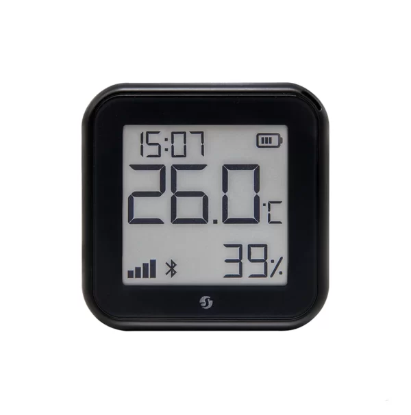 Shelly H&T Gen3 black Wi-Fi temperature humidity sensor