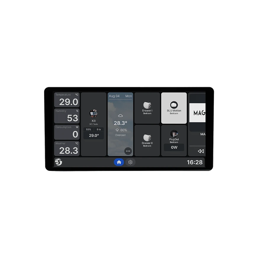 Product: Shelly Wall Display X2i Smart 6.95″ Color Touchscreen (Black)